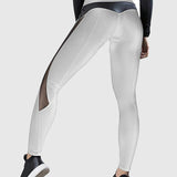 Yoga leggings mit Mesh Nähten