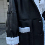 Eleganter langer Mantel