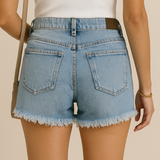 HERBERGER | Damen Jeansshorts mit mittlerem Bund für Sommer und Freizeit