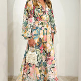 Carlotta™ Elegantes Blumenkleid