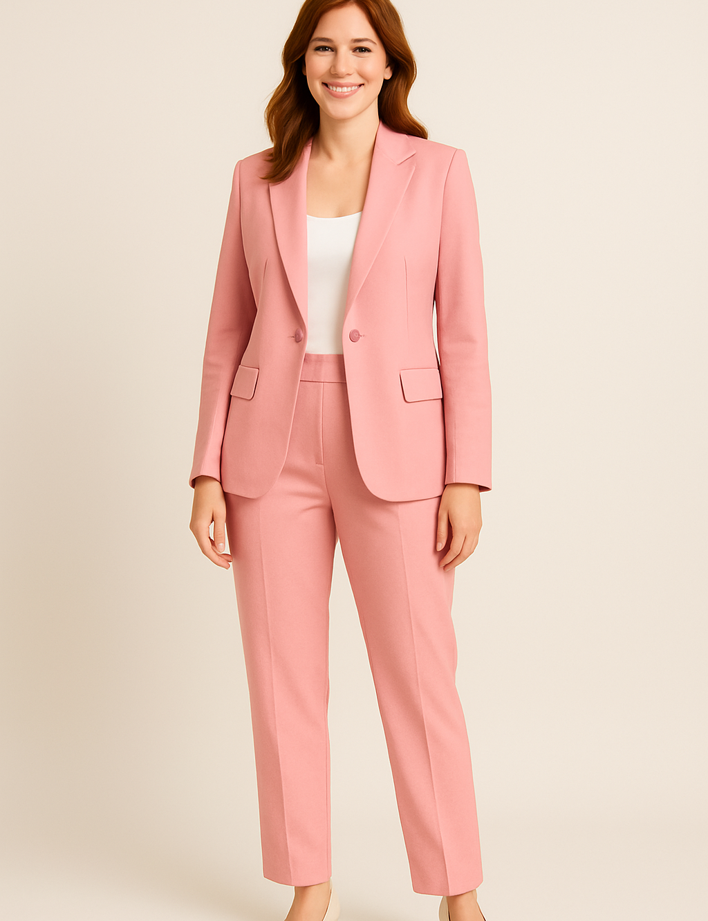 HERBERGER | Damen Operah Zweiteiler mit Blazer und Hose für Büro & Hochzeit