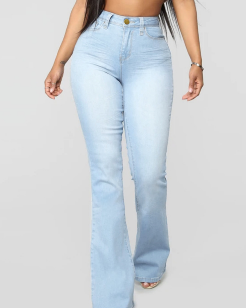 Jeans mit Hoher Taille