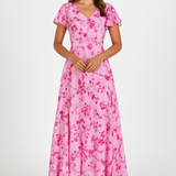 HERBERGER | Atmungsaktives Damen Midikleid elegant für Sommer