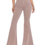 Elastische Mehrfarbige Flare Jeans