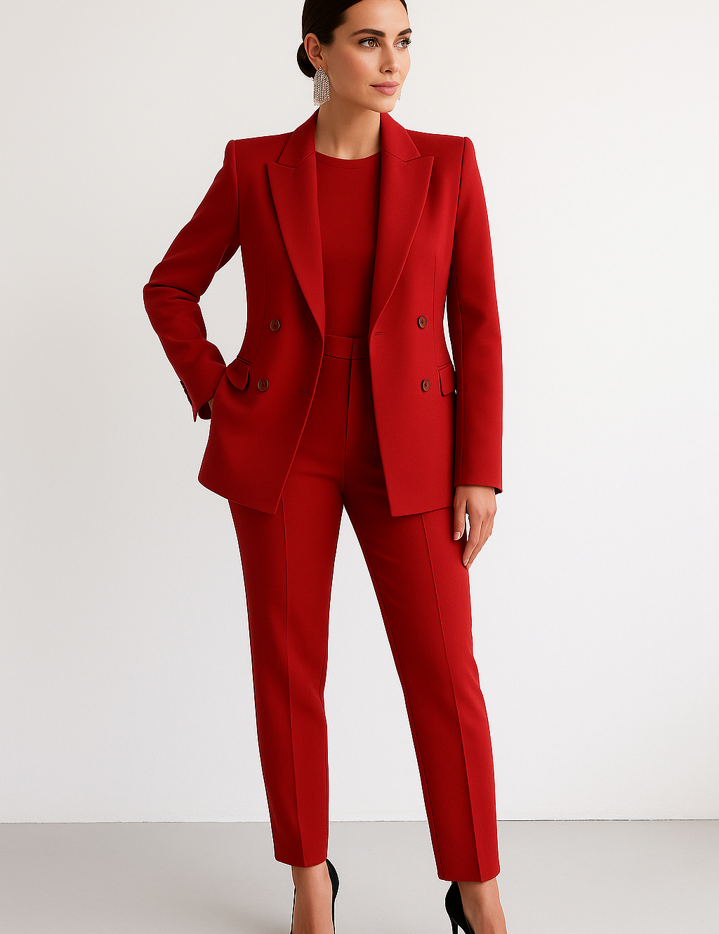 Clarissa Stilvolles Zweiteiler-Set