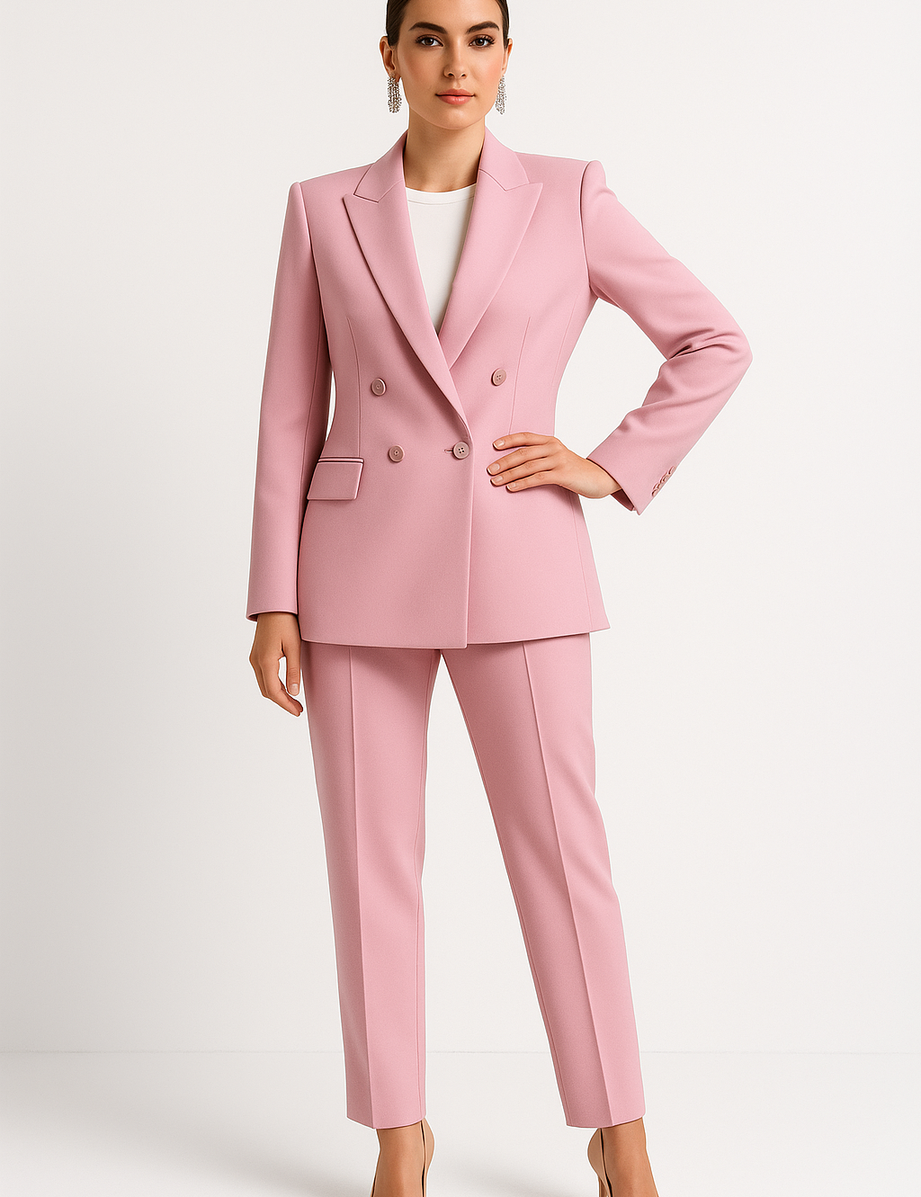 Clarissa Stilvolles Zweiteiler-Set