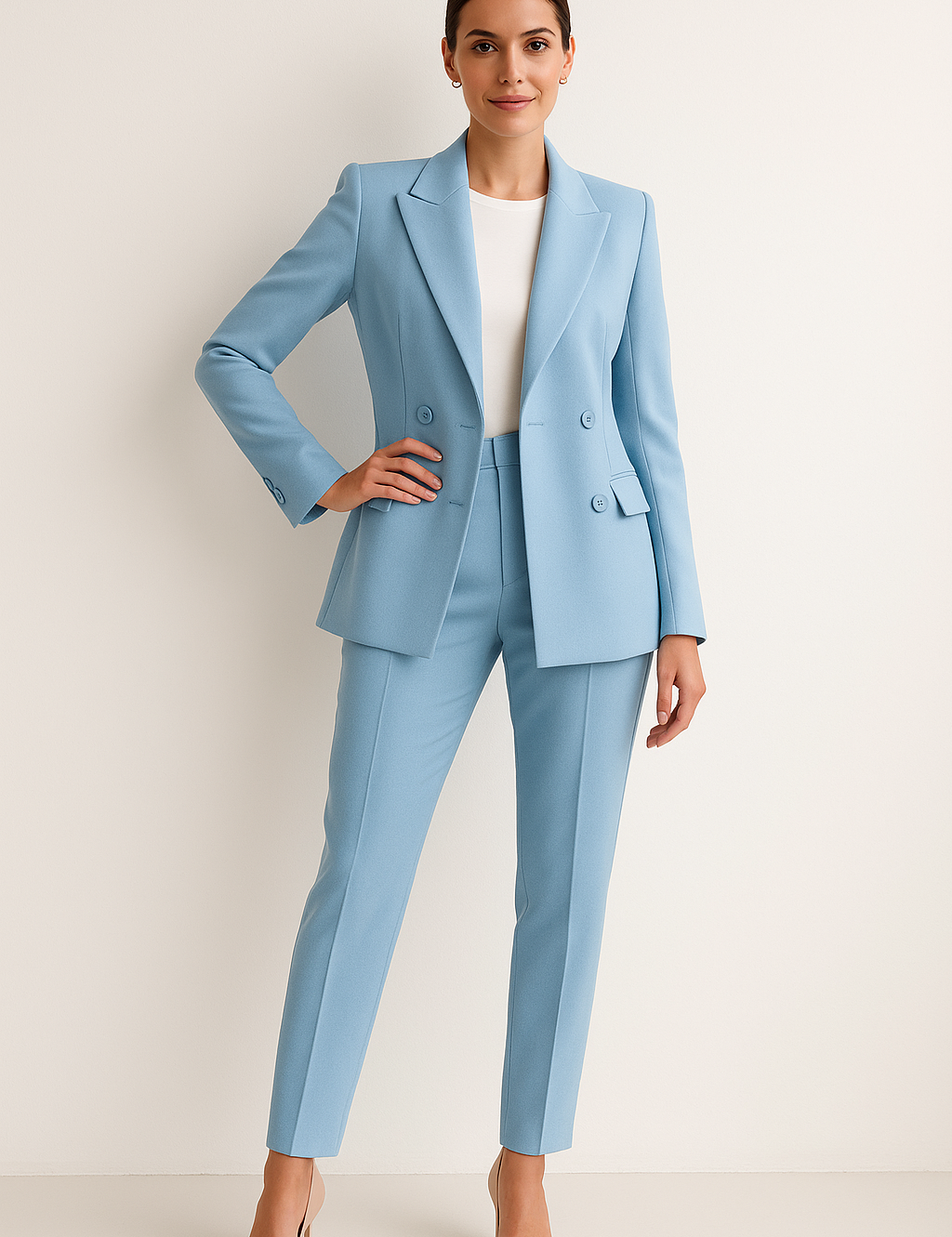 Clarissa Stilvolles Zweiteiler-Set