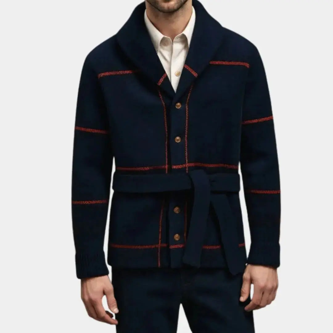 Rome Pullover-Mantel mit Gürtel