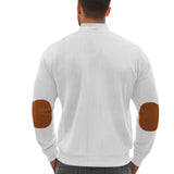 Leo - Corduroy Farbblock Stehkragen Reissverschlussjacke