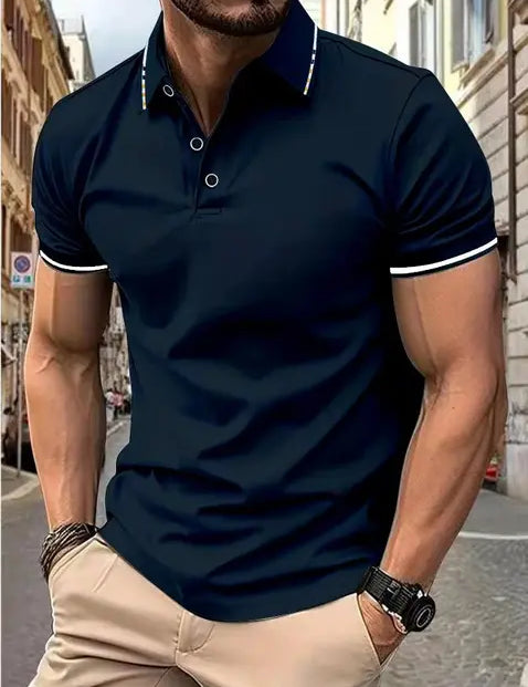 Feinschnitt Herren Langarmshirt