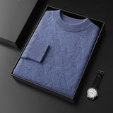 Herren Kaschmir-Mix Pullover warm und modern