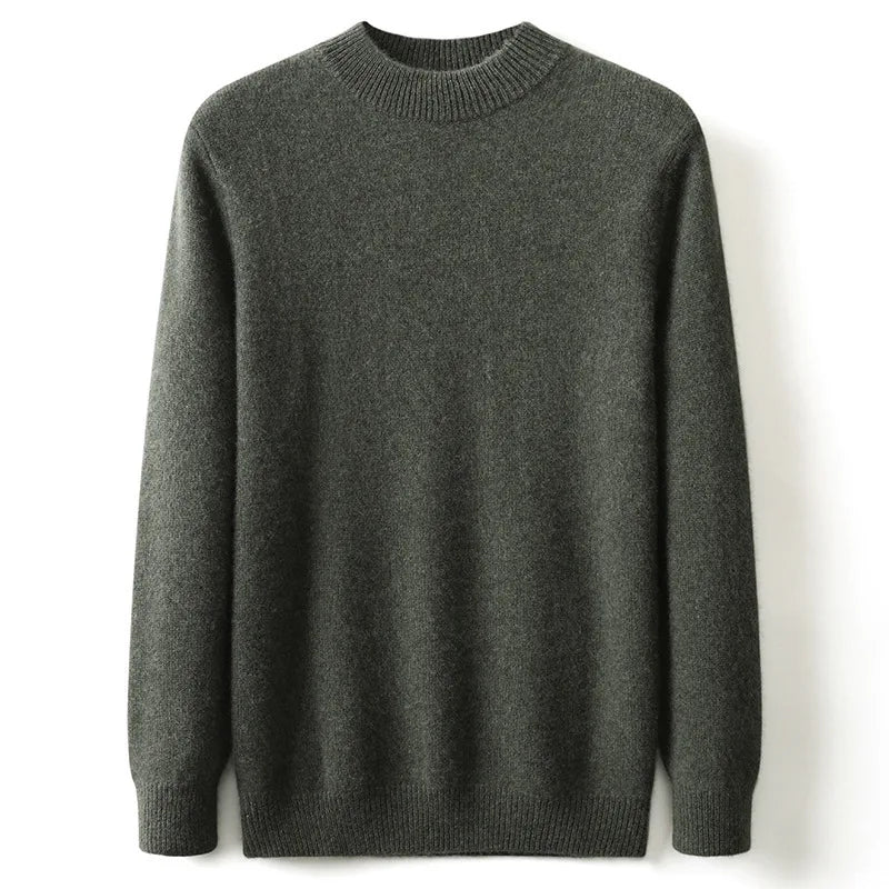 Herren Rollkragenpullover aus 95% Kaschmir