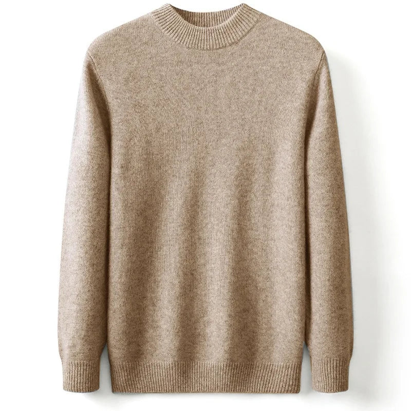 Herren Rollkragenpullover aus 95% Kaschmir