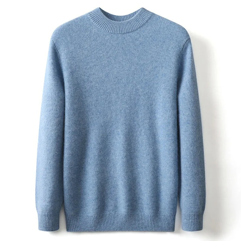 Herren Rollkragenpullover aus 95% Kaschmir