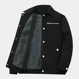 Cordjacke mit Sherpa-Futter