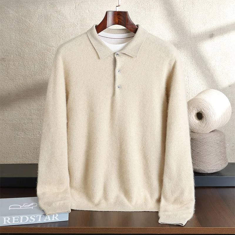 Herren Kaschmir Pullover, weich und modern