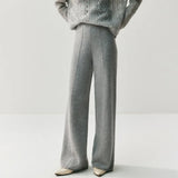 Damen Kaschmirstrickhose