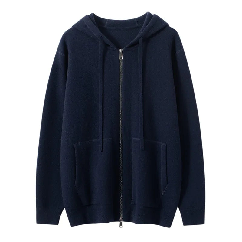 Herren Kaschmir Hoodie