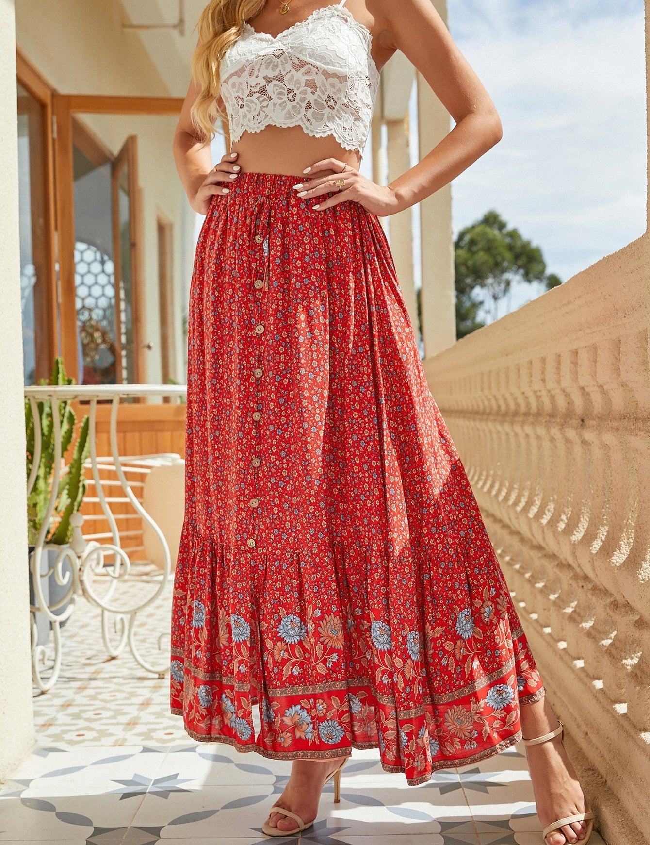 Sonnenlauf Damen Rock