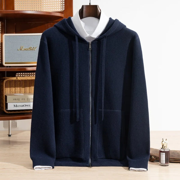 Herren Kaschmir Hoodie