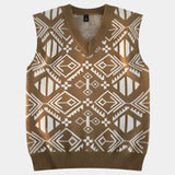 Akademische Retro-Strickweste