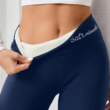 Gefütterte Winter Fleece Damen Leggings Warm & Bequem