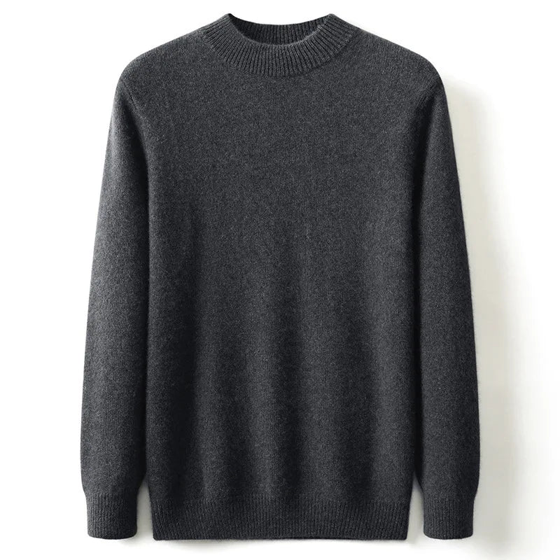 Herren Rollkragenpullover aus 95% Kaschmir