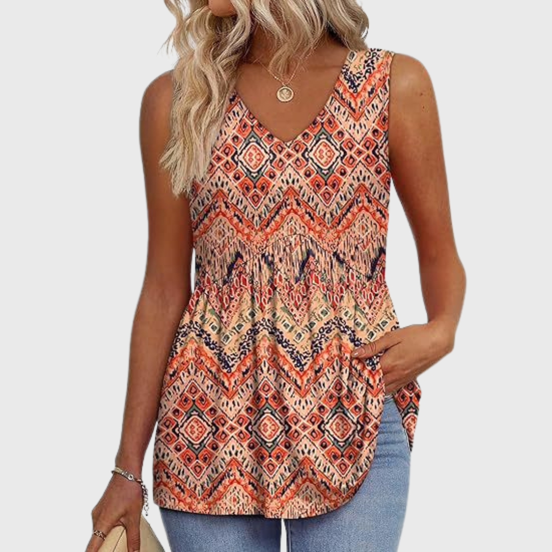 Elenor Elegante lässige Alltag-Oberteil