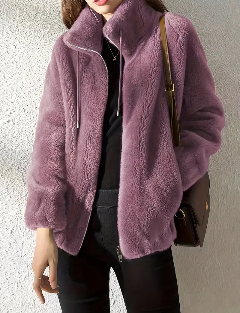 Kuscheliger Teddy Mantel