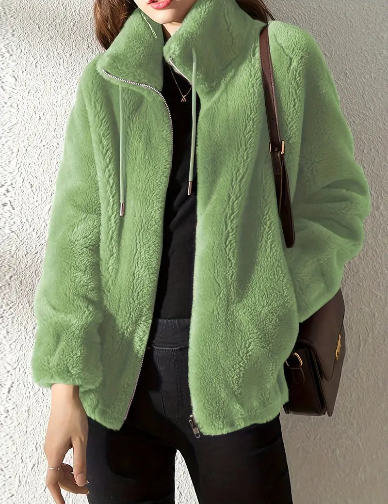 Kuscheliger Teddy Mantel