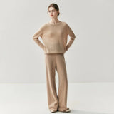 Damen Kaschmirstrickhose