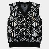 Akademische Retro-Strickweste