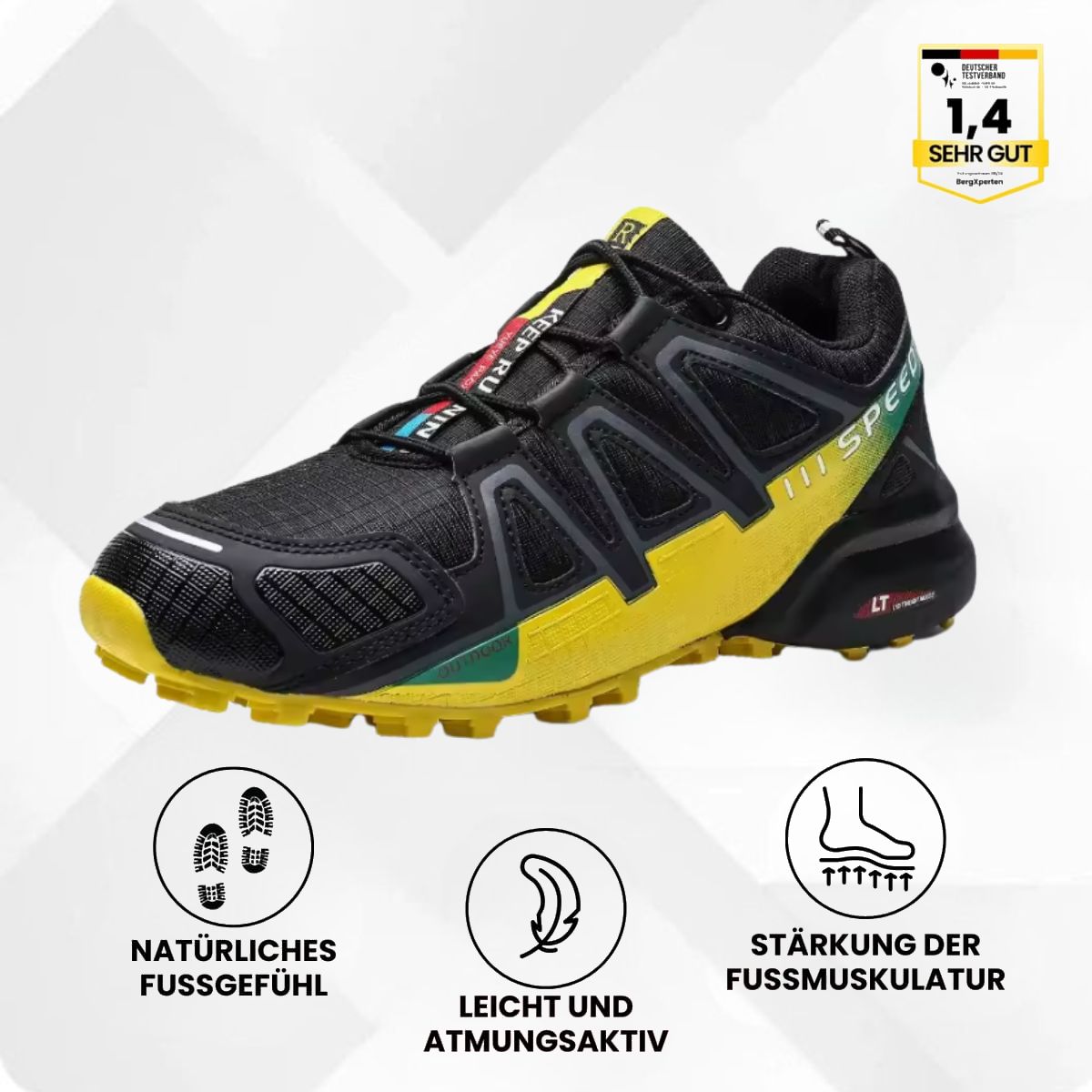 ORTHOTREKKING Ergonomische Entlastungs Trekkingschuhe
