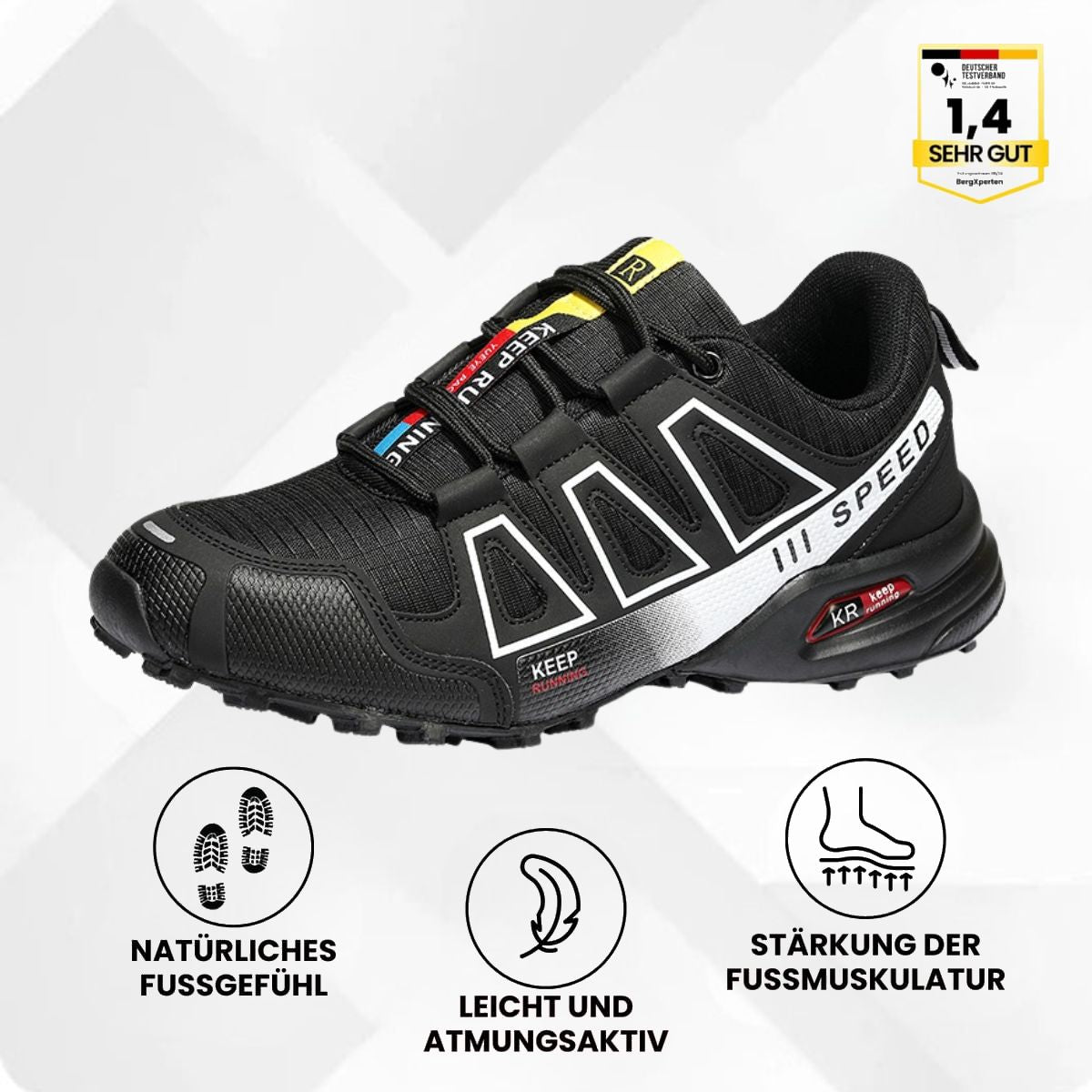 ORTHOTREKKING Ergonomische Entlastungs Trekkingschuhe