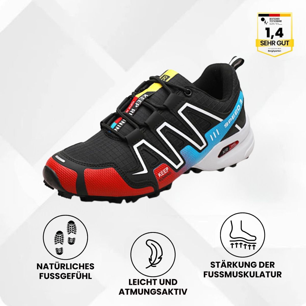 ORTHOTREKKING Ergonomische Entlastungs Trekkingschuhe