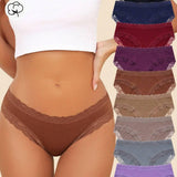 9er Pack Damen Baumwollunterwäsche weich und dehnbar