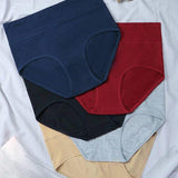 5er-Pack Damen Baumwollslips Mitteltaille