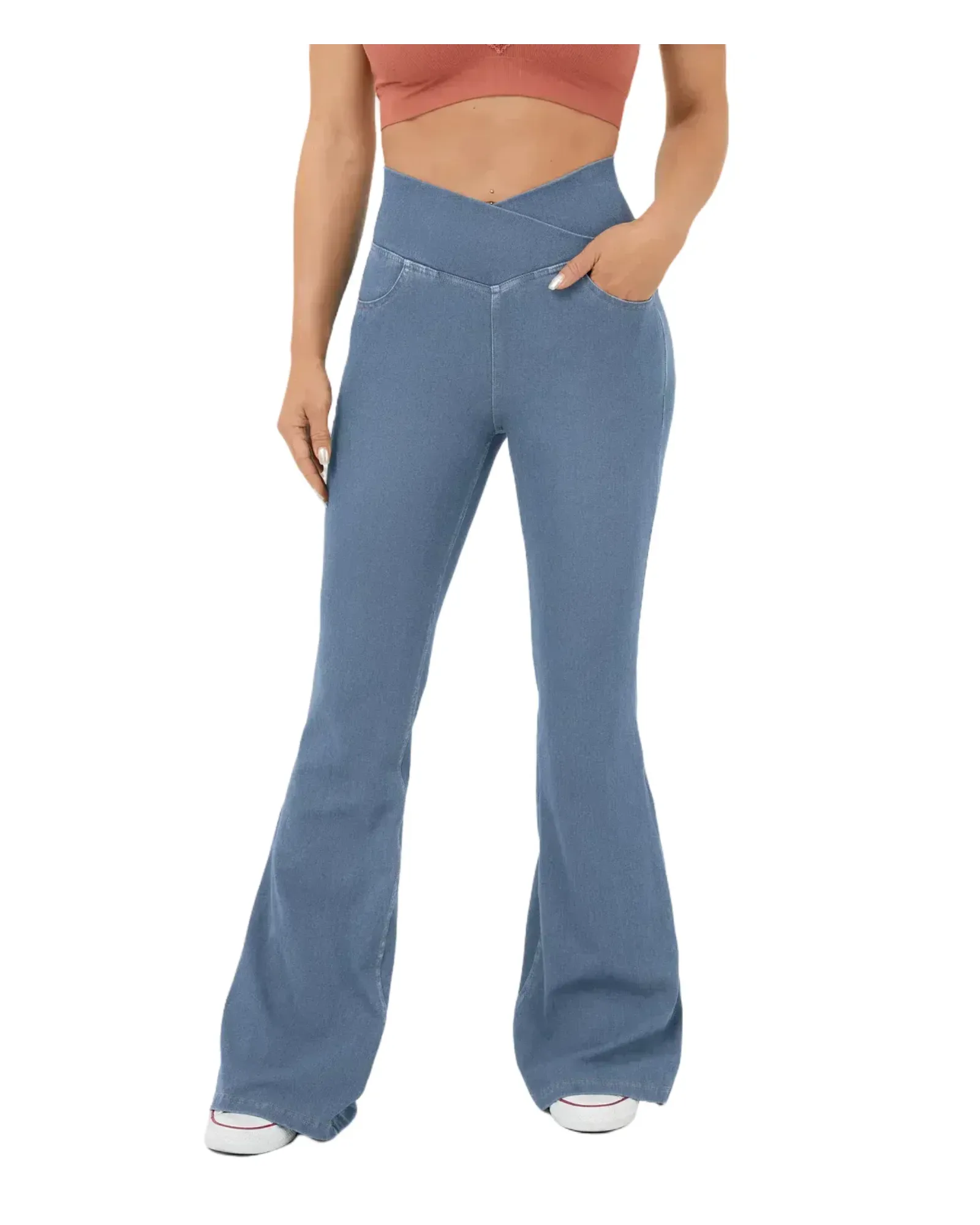 HERBERGER | Damen Jeans mit ausgestelltem Bein und bequemem Sitz