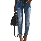 HERBERGER | Damen Jeans mit stilvoller Ausstrahlung und bequemem Stretch