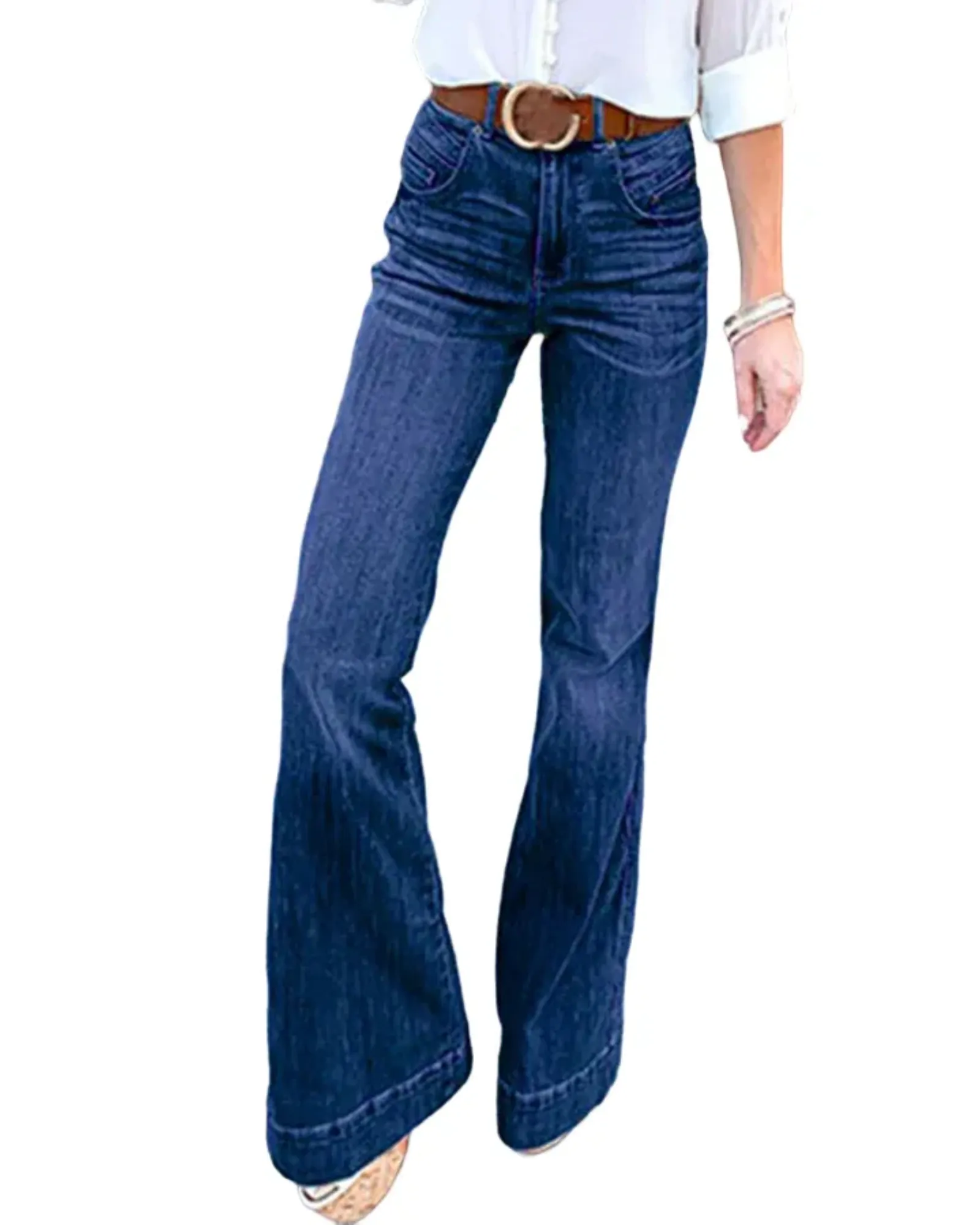 HERBERGER | Damen Jeans im Vintage-Stil mit geradem Schnitt für Freizeit & Arbeit