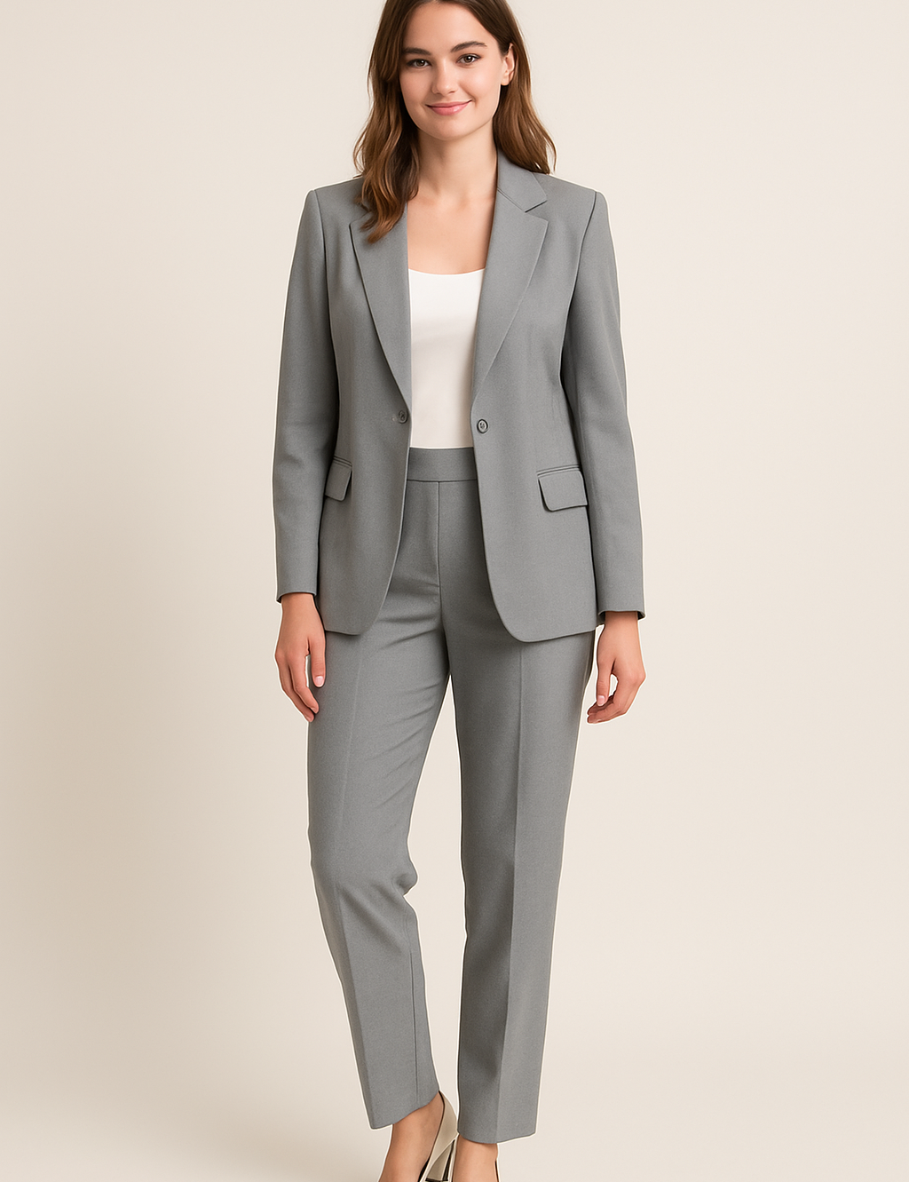 HERBERGER | Damen Operah Zweiteiler mit Blazer und Hose für Büro & Hochzeit