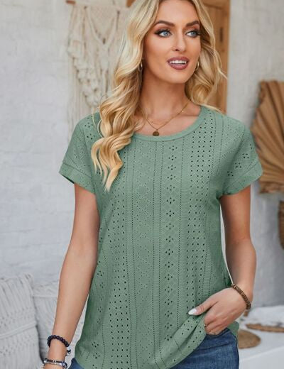 Sommerstruktur Kurzarmshirt