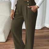 Orvella™ Bequeme Hose Mit Weitem Bein