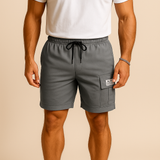 HERBERGER | Herren Sommer Cargo-Shorts mit elastischem Bund