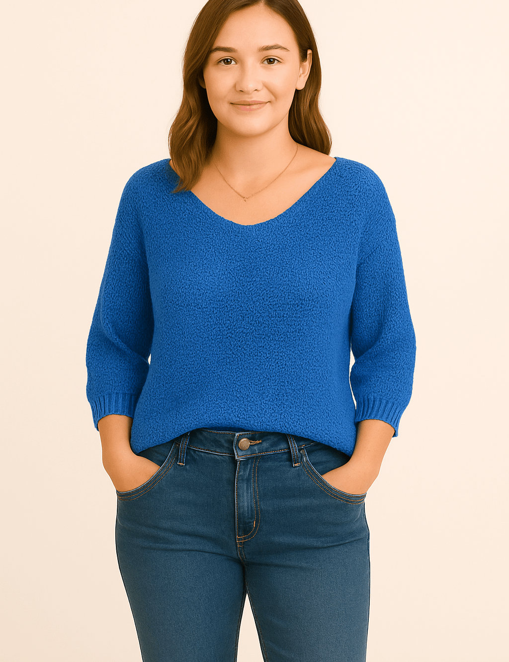 HERBERGER | Damen Pullover mit Rundhalsausschnitt