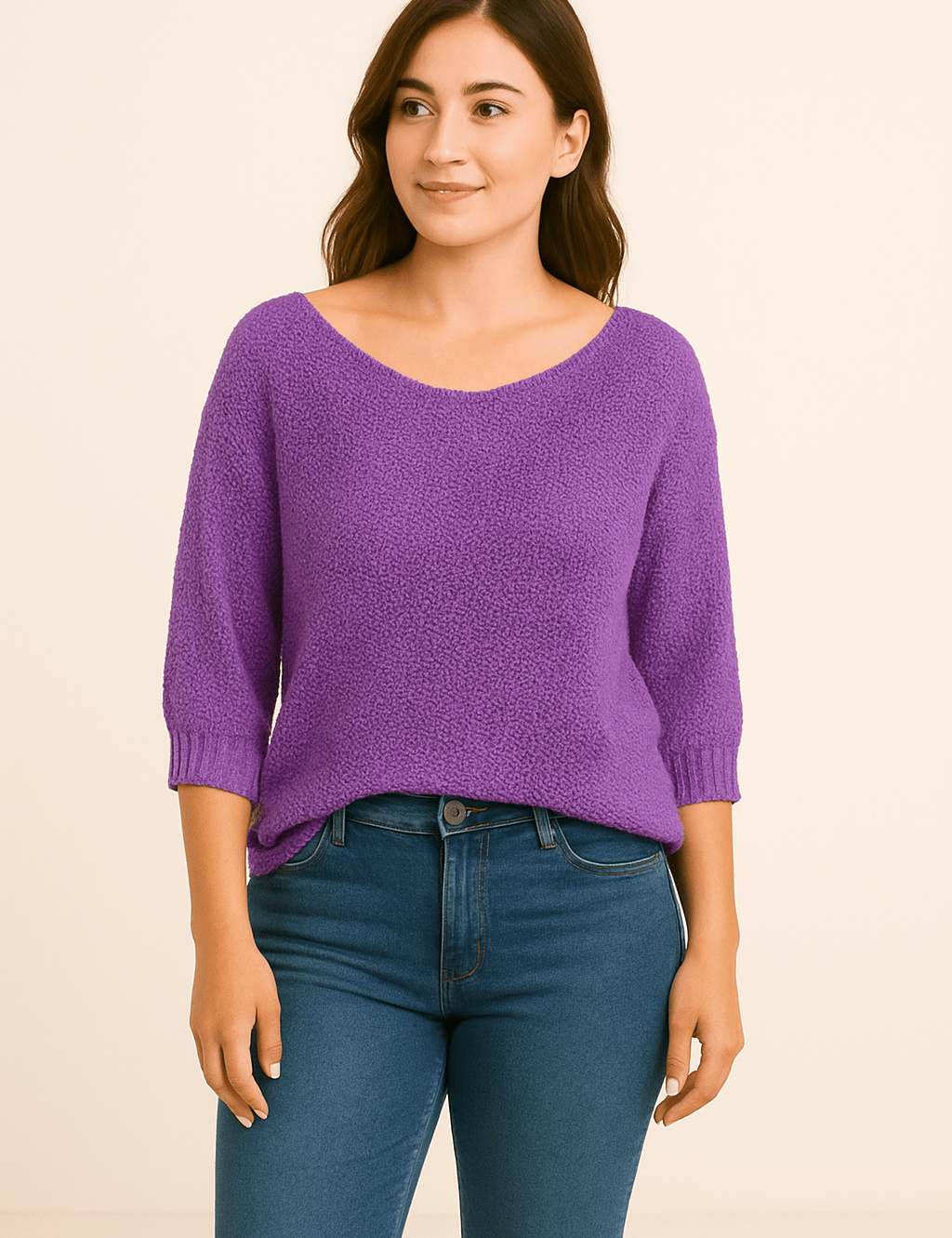 HERBERGER | Damen Pullover mit Rundhalsausschnitt