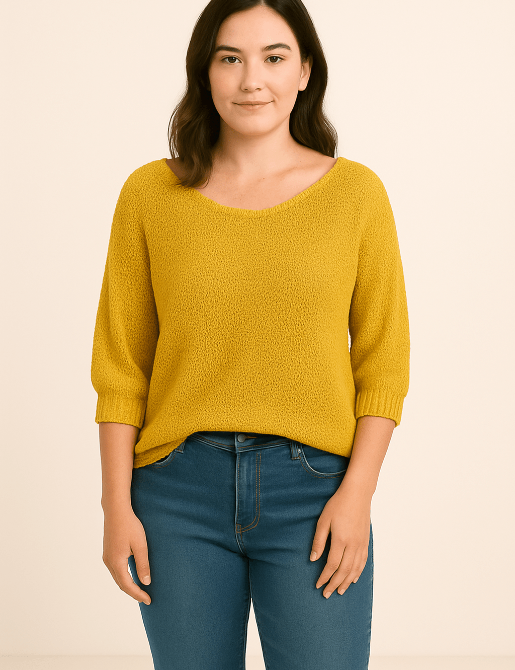HERBERGER | Damen Pullover mit Rundhalsausschnitt
