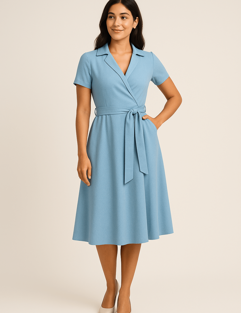 HERBERGER | Damen Schulterfreies A-Linien Kleid für besondere Anlässe lugtig & leicht