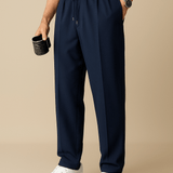 HERBERGER | Herren Chino mit Bundfalte und bequemem Komfortbund