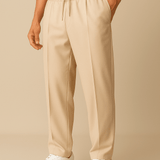 HERBERGER | Herren Chino mit Bundfalte und bequemem Komfortbund